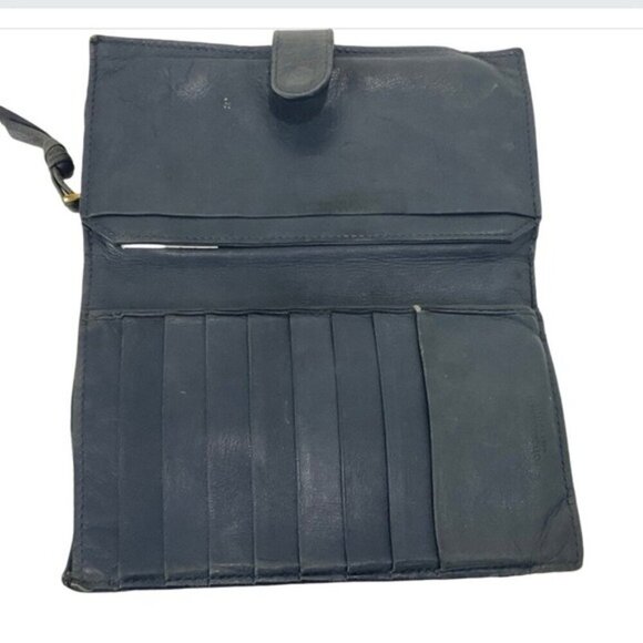 Bottega Veneta Intrecciato Woven Leather French Wallet In Soft Blue Classic - Picture 4 of 12